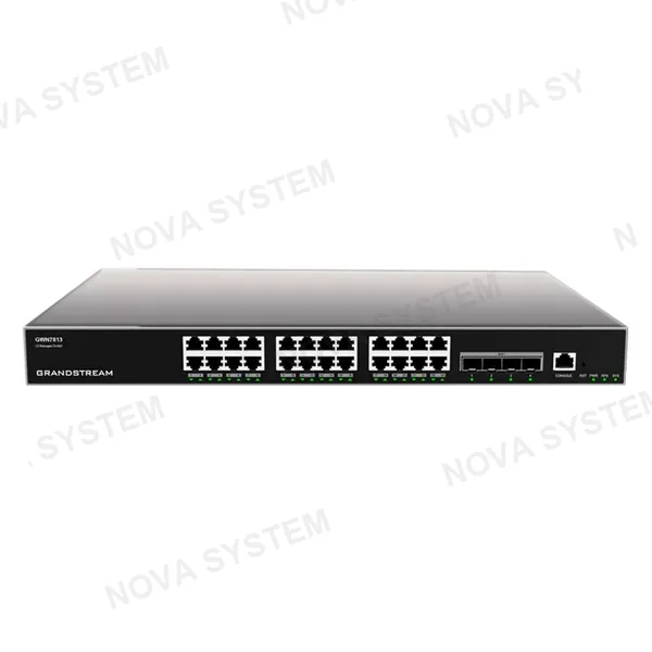 GRANDSTREAM GWN7813 Switch 24 Puertos RJ45 GB 4SFP+