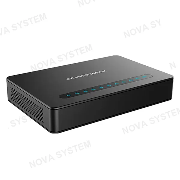 GRANDSTREAM HT818 V2 Gateway VOIP 8 Puertos FXS con Router NAT GB