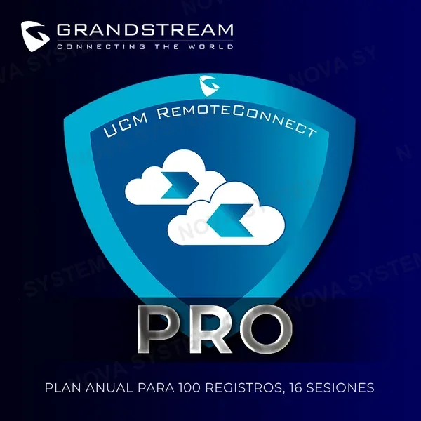 GRANDSTREAM UCMRC-PRO Licencia Anual de Servicio en Nube UCM6300 UCM6300A