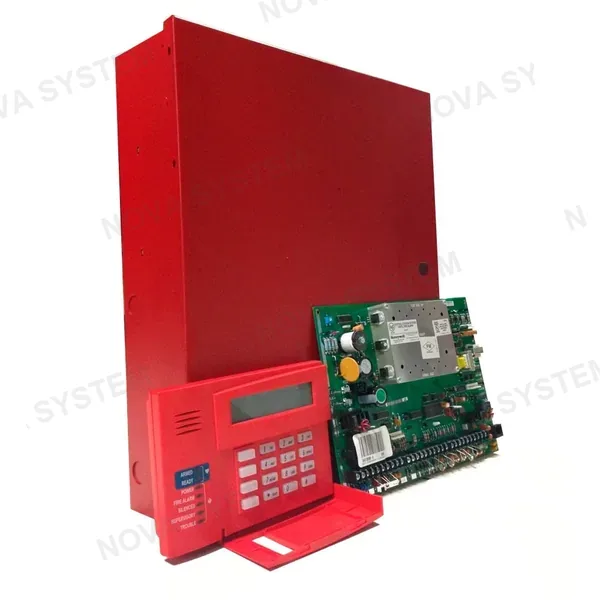 HONEYWELL RESIDEO VISTA128FBPT-KT Kit Panel Hibrido contra Incendio 128 Zonas Inc Fuente Tarjeta Teclado LCD