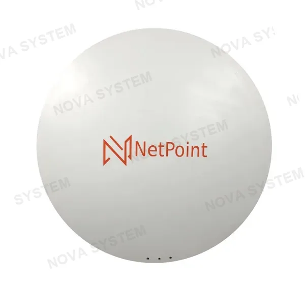 NETPOINT NP64 Antena Parabólica de Alto Rendimiento 5.9 - 7.2 GHz - 100 km