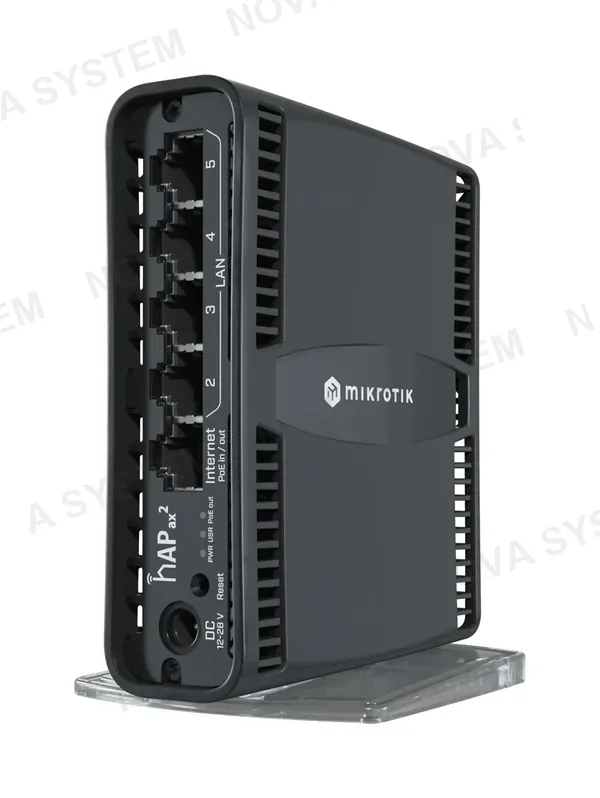 MIKROTIK MIKROTIK C52iG-5HaxD2HaxD-TC hAP AX2 Router WIFI6 AX1800 Dual Band PoE Ram 1GB Nand 128MB RouterOS