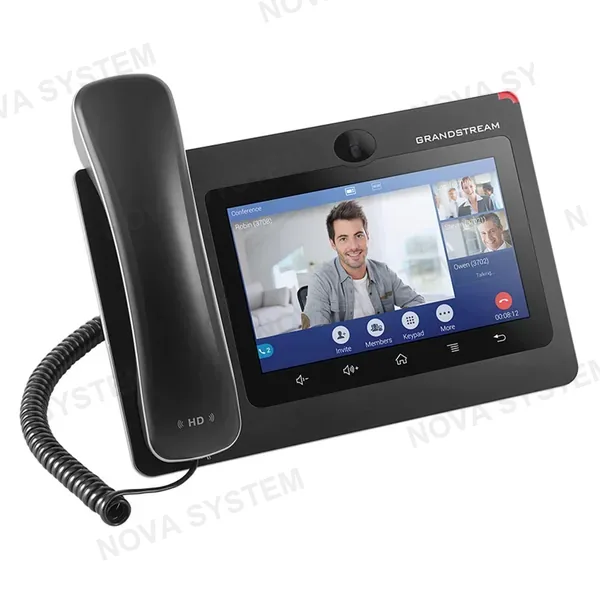 GRANDSTREAM GXV3370 Telefono IP Tactil con Videollamada WIFI PoE 10/100Mbps