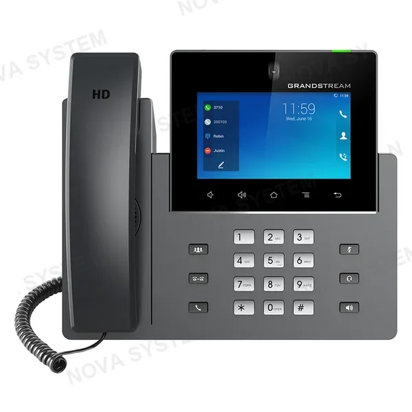 GRANDSTREAM GXV3350 Telefono IP con Videollamada Tactil PoE 10/100Mbps