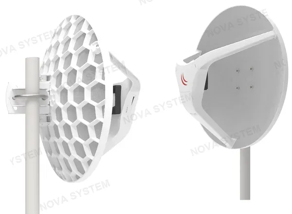 MIKROTIK MIKROTIK RBLHGG-60adkit Antena Parabólica Inalámbrica 2Gb/s 1500m
