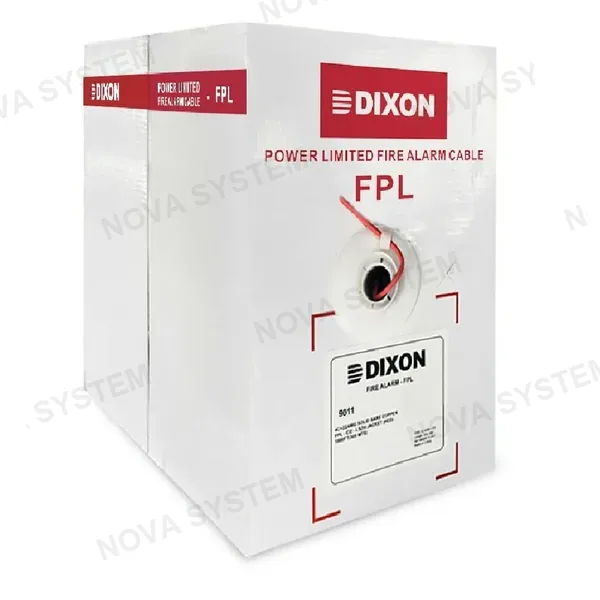 DIXON DIXON 9011 LSZH Cable sólido contra incendio FPL 2x16, 305m