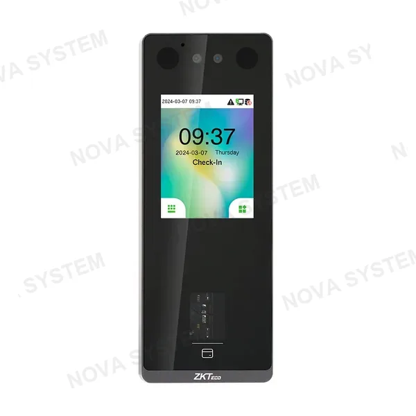 ZKTECO ZKTECO SENSEFACE 3A WIFI Control de Acceso con Lector de Huella, Rostro y Tarjeta