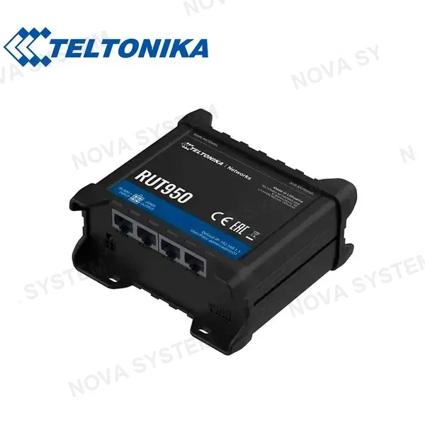 TELTONIKA TELTONIKA RUT950 - ROUTER 4G LTE INDUSTRIAL | CAT.4, WIFI, DUAL SIM, 1X WAN, 3X LAN