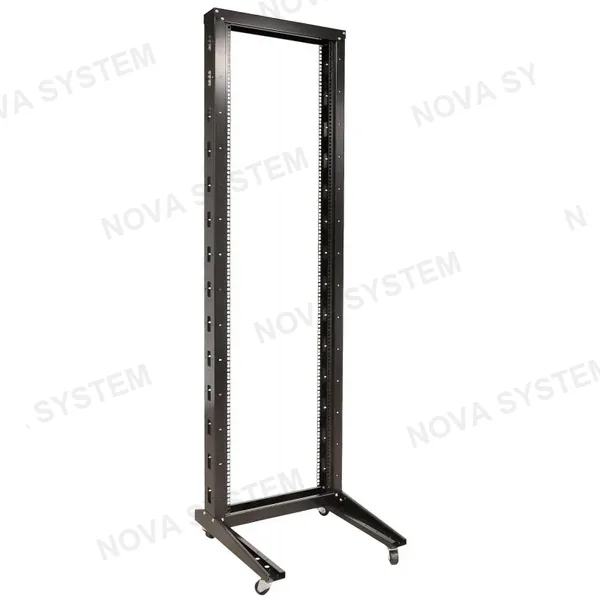 ZKTECO ZKRACK-6642S Rack 42U Vidrio Templado Negro