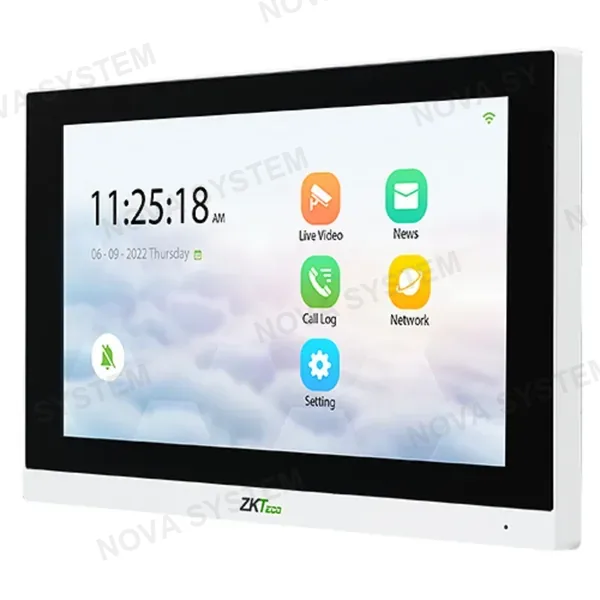 ZKTECO ZKTECO VT07-B22L Monitor IP 7" para Video Portero ve01-b24l-w y vex-b25l