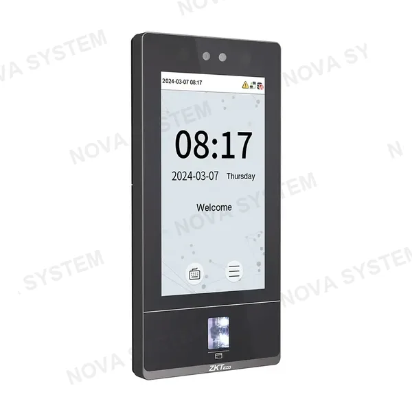 ZKTECO ZKTECO SENSEFACE 7A WIFI Control de Acceso con Lector de Huella, Rostro, Tarjeta y PIN