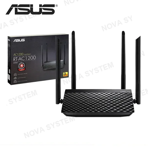 ROUTER ASUS RT-AC1200 V2 DUAL BAND 4 ANTENAS (PN:RT-AC1200-V2)