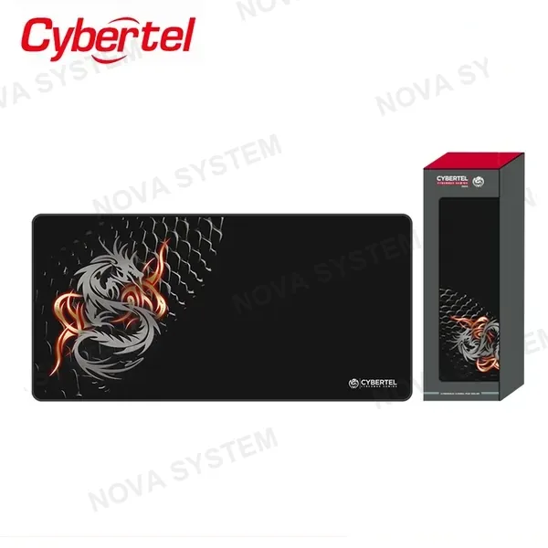 MOUSE PAD CYBERTEL CBX X633 BLACK TAMAÑO 60x30x3mm