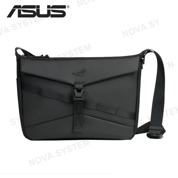 BOLSO ASUS ROG ARCHER MESSENGER 14 BC2400 BLACK COMPATIBILIDAD PARA LAPTOP 14" (PN:90XB0AR0-BME