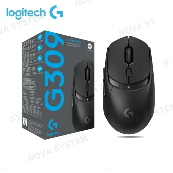 MOUSE LOGITECH G G309 BLACK LIGHTSPEED DPI 25,600 CONECTIVIDAD WIRELESS & BLUETOOTH (PN:910-005