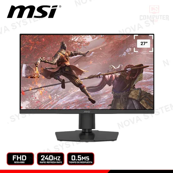 MONITOR MSI MAG 272PF X24 27" FHD 1920x1080/240HZ/0.5MS (PN:9S6-3CE59T-023)