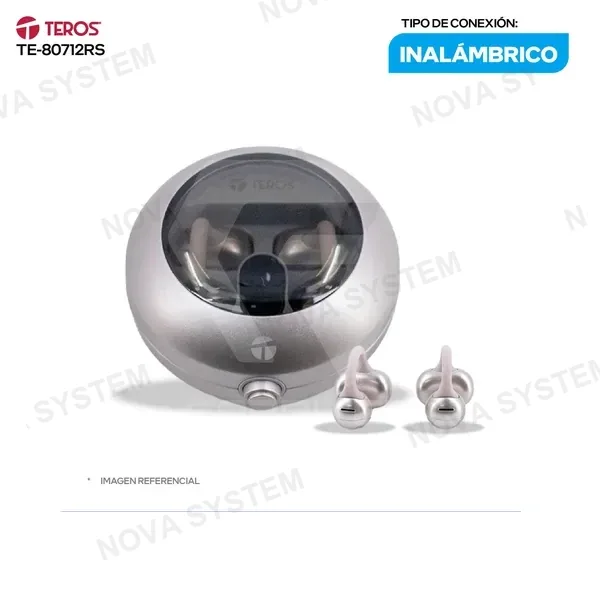 ( TE-80712RS ) AUDIFONO TEROS ( TE-80712RS ) INALAMBRICO | ROSA TITANI