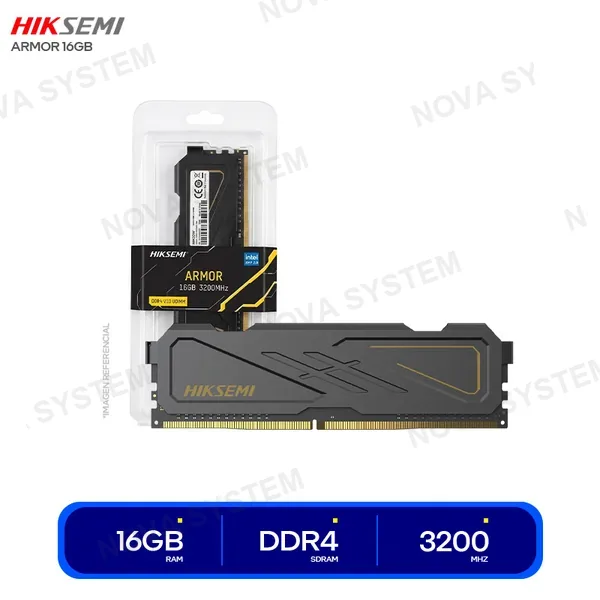 ( HSC416U32I2 16G ) MEMORIA RAM HIKSEMI ARMOR 16GB DDR4 3200MHZ ( HSC416U32
