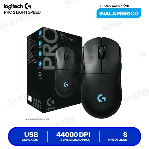 ( 910-007294 ) MOUSE GAMING LOGITECH G PRO 2 LIGTHSPEED WIRELESS HERO