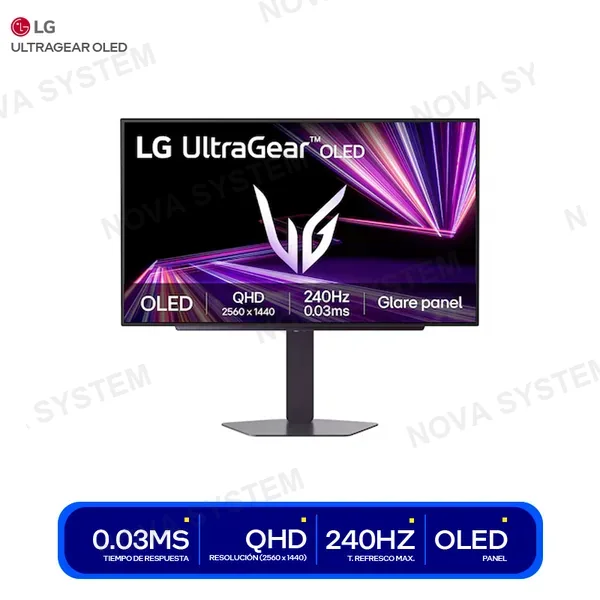( 27GX704A-B ) MONITOR LG ULTRAGEAR 27’’ OLED ( 27GX704A-B ) QHD 2