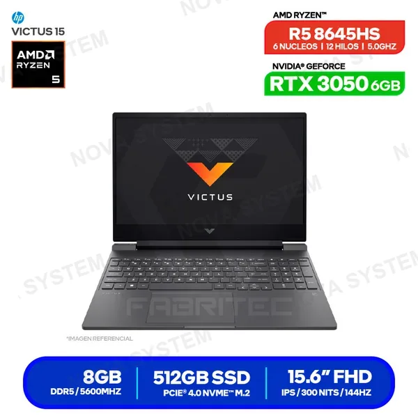 ( BF9V3LA#ABM ) LAPTOP HP VICTUS BY 15-FB3012LA ( BF9V3LA#ABM ) | AMD R