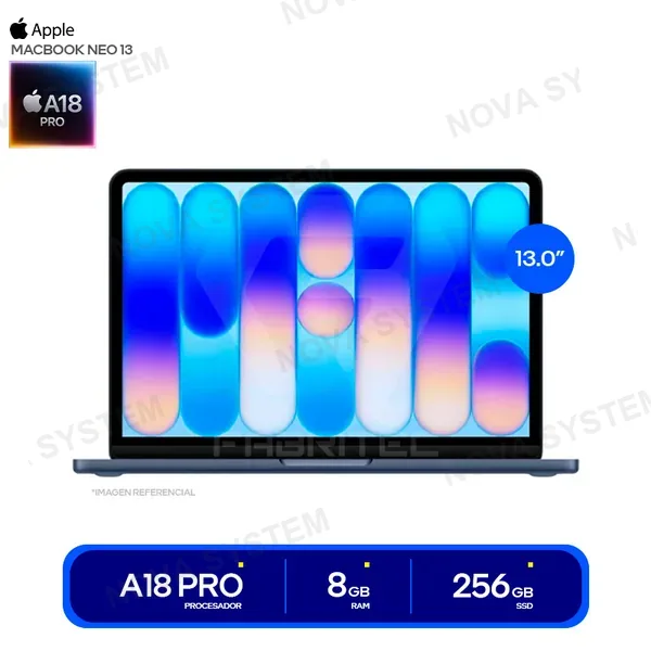 ( MHFF4E/A ) MACBOOK NEO 13-A34404 ( MHFF4E/A ) | CHIP A18 PRO | RAM