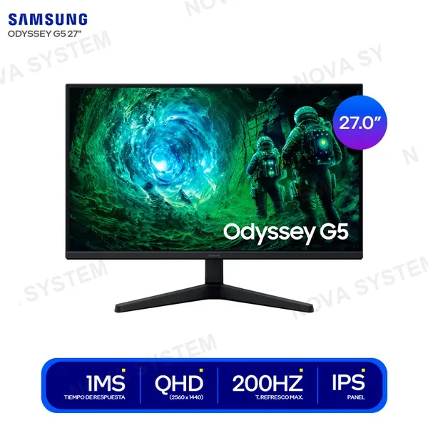 ( LS27FG530ELXPE ) MONITOR SAMSUNG ODYSSEY G5 27 ( LS27FG530ELXPE ) | QHD