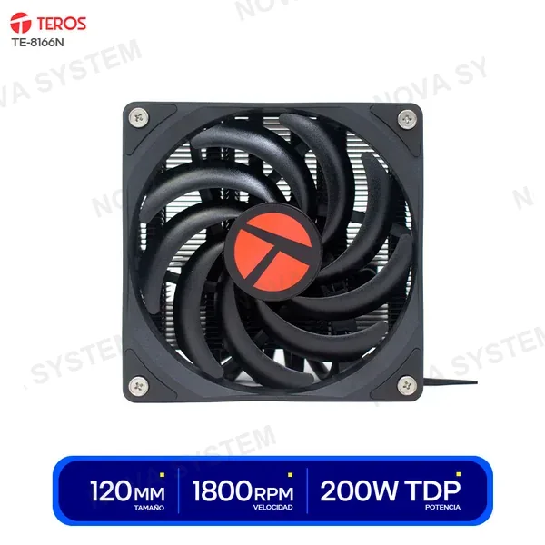 ( TE-8166N ) COOLER PROCESADOR TEROS TE-8166N ( TE-8166N ) INTEL-AMD