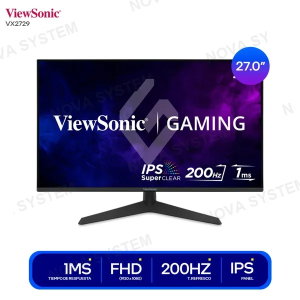 ( VX2729 ) MONITOR VIEWSONIC 27 FHD ( VX2729 ) IPS | 200HZ | 1MS