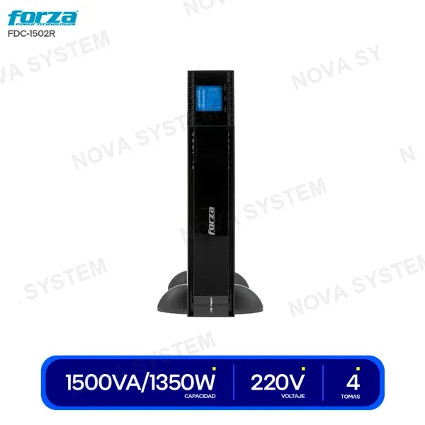 ( U1774FOR23 ) UPS FORZA FDC-1502R ( U1774FOR23 ) ON-LINE-RACK 1500VA