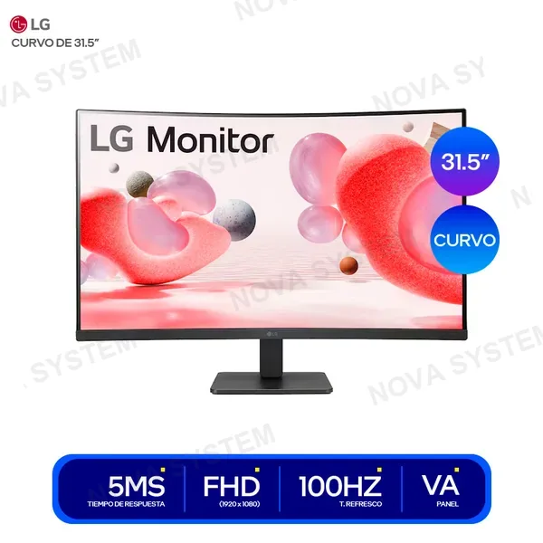 ( 32MR50C-B ) MONITOR CURVO LG 32 FHD VA ( 32MR50C-B ) 100HZ | 5MS