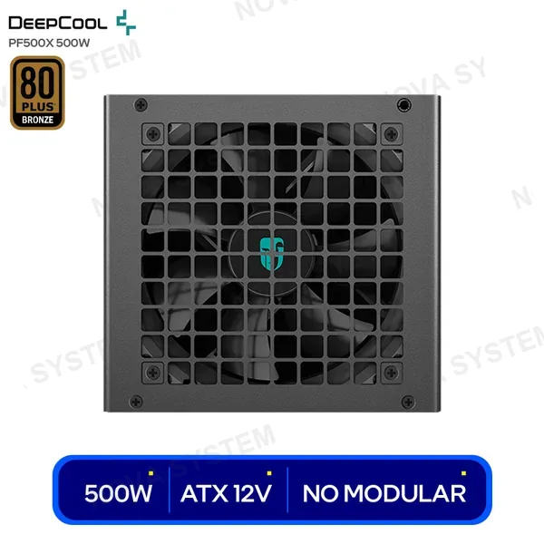 ( R-PF500X-HD0B-JGUS ) FUENTE DEEPCOOL PF500X 500W ( R-PF500X-HD0B-JGUS ) 80 P