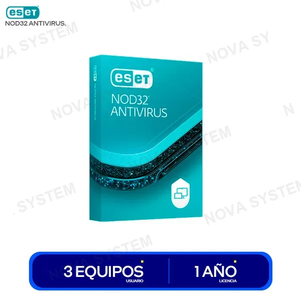 ( S11010224 ) ANTIVIRUS ESET NOD32 2024 3PC ( S11010224 ) 12 MESES