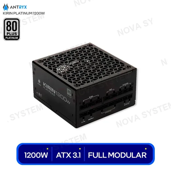 ( XPH1200-A ) FUENTE ANTRYX 1200W KIRIN PLATINUM ( XPH1200-A ) ATX 80