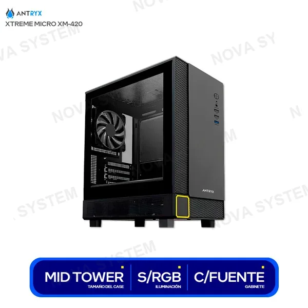 ( AC-XM420-500CP ) CASE ANTRYX XTREME MICRO XM-420 ( AC-XM420-500CP ) C/FU