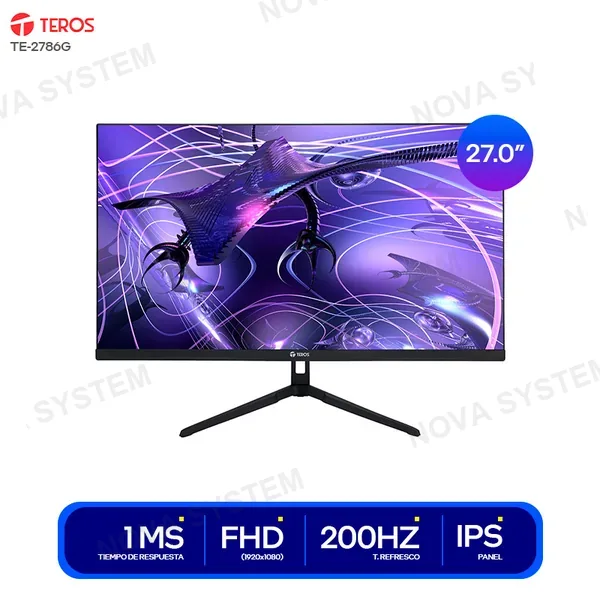 ( TE-2786G ) MONITOR TEROS 27 IPS FHD ( TE-2786G ) | 1920X1080 | 1MS