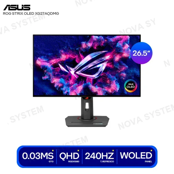 ( XG27AQDMG ) MONITOR 27 ASUS ROG STRIX OLED XG27AQDMG ( XG27AQDMG )