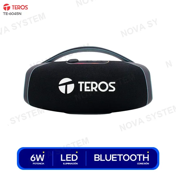 ( TE-6045N ) PARLANTE TEROS BLUETOOTH 60W NEGRO ( TE-6045N )
