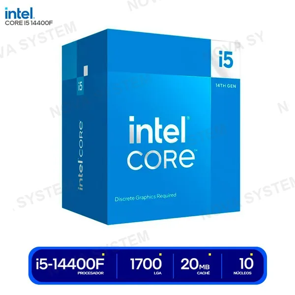 BX8071514400F PROCESADOR INTEL CORE I5 14400F ( BX8071514400F ) 2.5GH