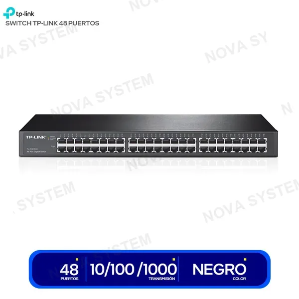 TL-SG1048 SWITCH TP-LINK 48 PUERTOS ( TL-SG1048 ) 10/100/1000 MBP