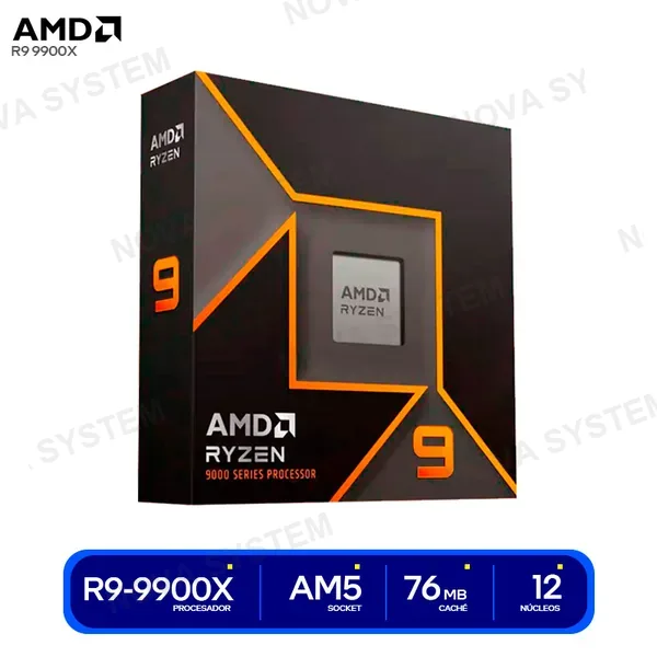 100-100000662WOF PROCESADOR AMD RYZEN 9 9900X ( 100-100000662WOF ) 4.4GH
