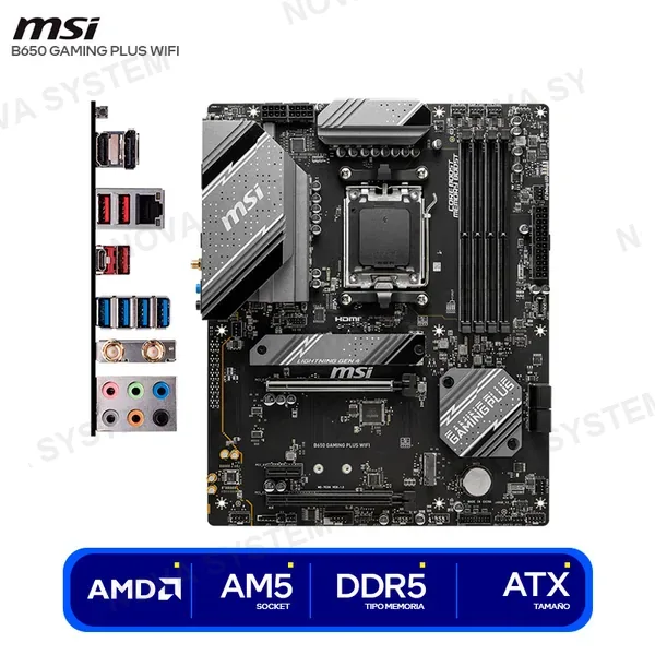 911-7E26-011 MOTHERBOARD MSI B650 GAMING PLUS WIFI ( 911-7E26-011 )