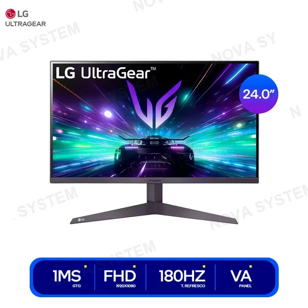 24GS50F-B MONITOR GAMING LG ULTRAGEAR 24" FHD ( 24GS50F-B ) 180HZ