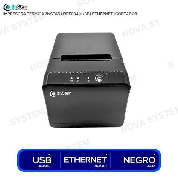 RPT004 IMPRESORA TERMICA 3NSTAR ( RPT004 ) USB | ETHERNET | CO