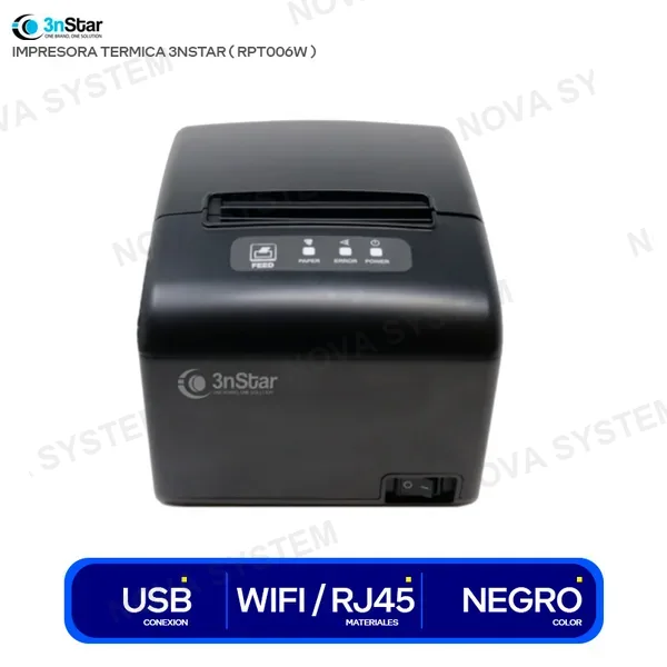 RPT006W IMPRESORA TERMICA 3NSTAR ( RPT006W ) USB | ETHERNET | W