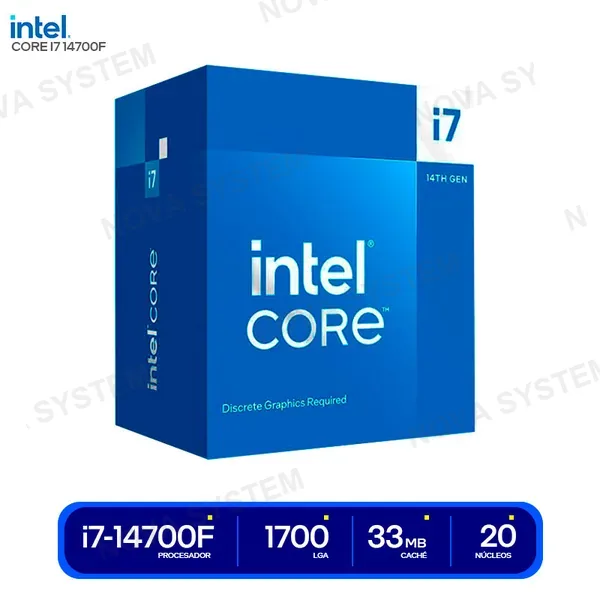 BX8071514700F PROCESADOR INTEL CORE I7-14700F ( BX8071514700F ) 5.40