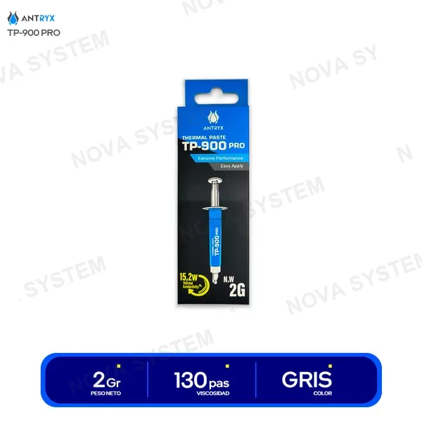 ( ATP900P-2GR ) PASTA TERMICA ANTRYX TP-900 PRO ( ATP900P-2GR ) 2GR