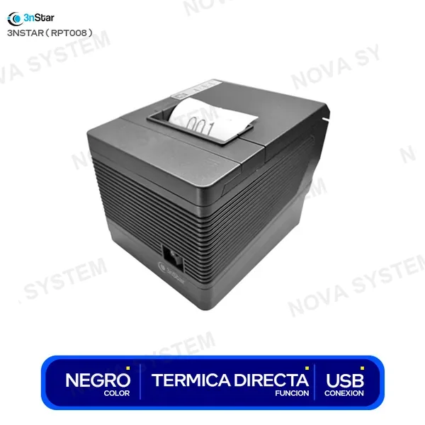 RPT008 IMPRESORA TERMICA 3NSTAR ( RPT008 ) USB | ETHERNET | SE