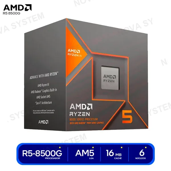 100-10000931BOX PROCESADOR AMD RYZEN 5 8500G ( 100-10000931BOX ) 3.5GHZ