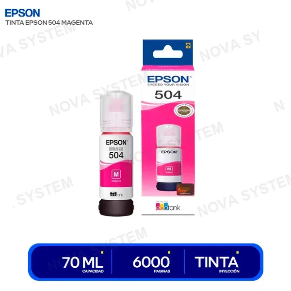 T504320-AL TINTA EPSON 504 MAGENTA ( T504320-AL )